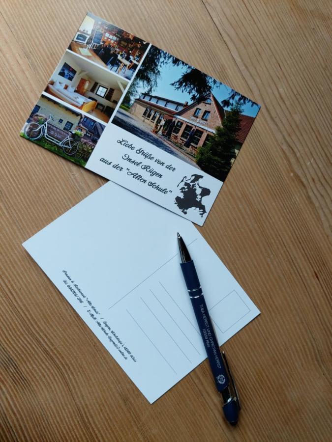 Pension & Restaurant "Alte Schule" Kluis Ngoại thất bức ảnh